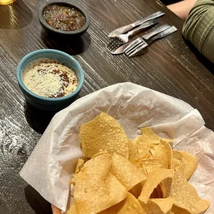 Salsa and Chips