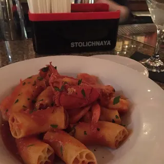Bombolotti with Lobster Fra Diavola