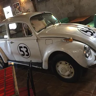 a vw beetle