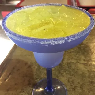 a margarita in a glass