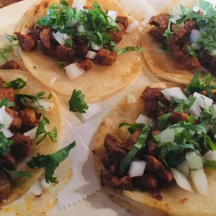 a plate of tacos