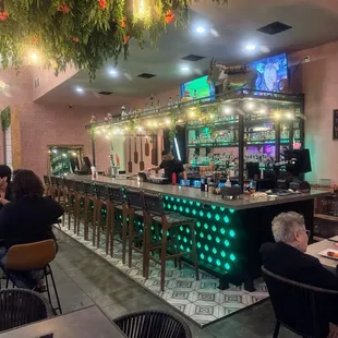 The bar