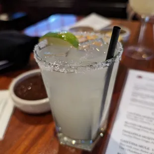 Actually this is a really good margarita called Casa Rita on the menu.