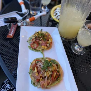 Tuna Tostadas (@feedthestrEATS on instagram)