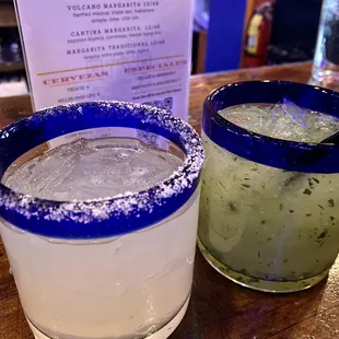 Classic margarita and verano adentro