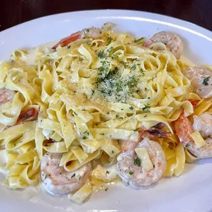 Shrimp Alfredo
