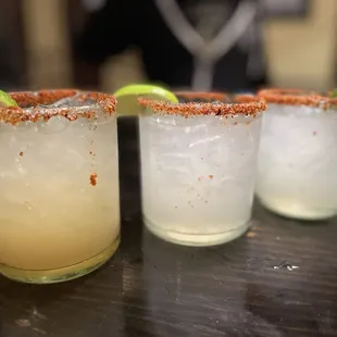 Margaritas with mezcal