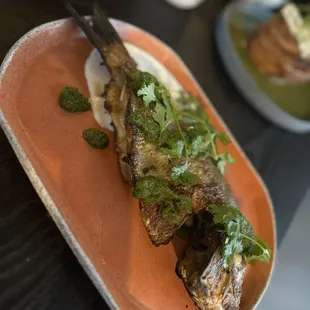 Snapper fish was fresh and grilled perfectly!