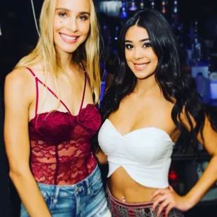 two women posing for a picture