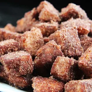 Homemade Churro Bites