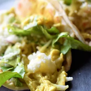 Indian Curry Chicken Tacos