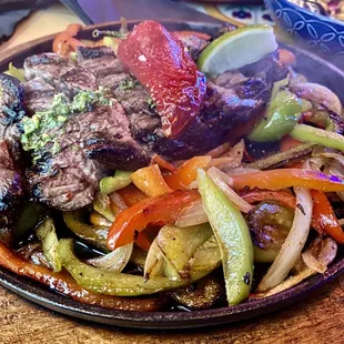 Steak Fajitas
