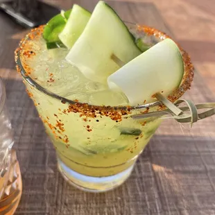 Cucumber and Jalapeño Margarita