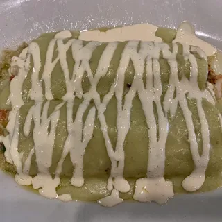 Shrimp & Blue Crab Enchiladas
