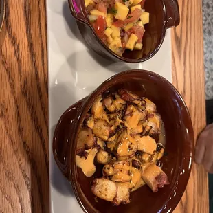 Octopus appetizer