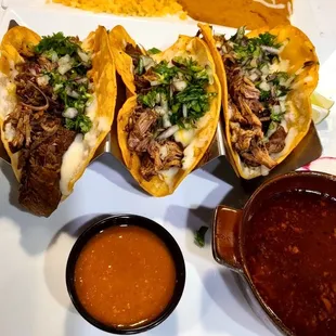 Birria Tacos - $16.99