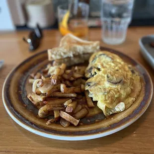 Mushroom omelet aka &quot;champignon&quot;
