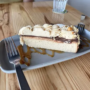 Peanut butter cheesecake