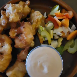 Cauliflower wings