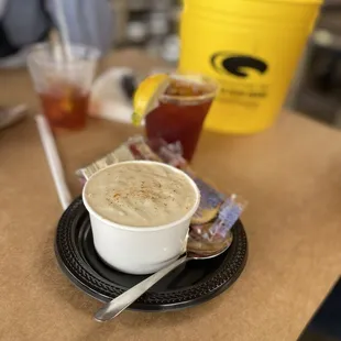 クラムチャウダー