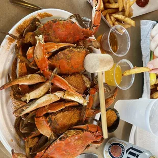 Steamed Crabs