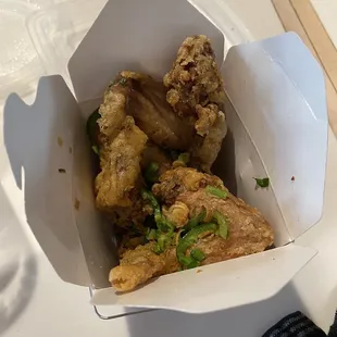 Salt &amp; Pepper Chicken Wings
