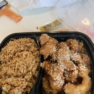 Sesame chicken