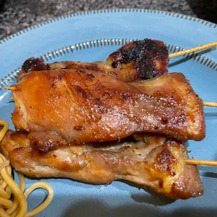 Teriyaki Chicken skewer