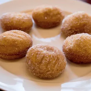 Sugar donut yet not sugary