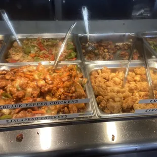 interior, chicken wings and fried chicken