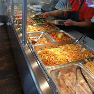 Bomb food, always fresh. Food actually taste like food not watery who knows what.