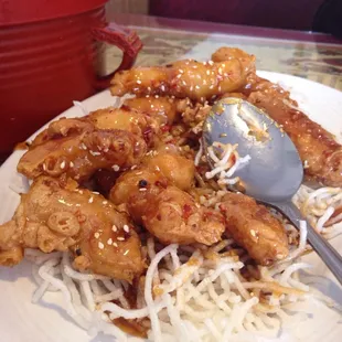 Sesame chicken at its finest!