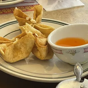 Crab Rangoon.