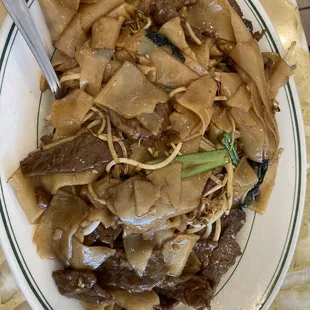 Dried Fried Beef Chow Fun