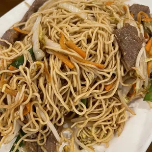 Beef noodles
