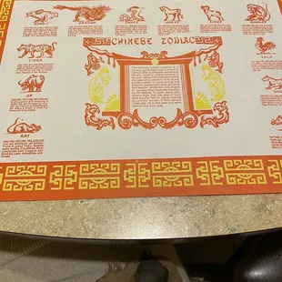 menu, pizza