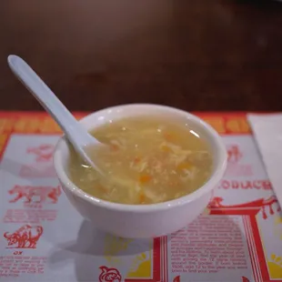 Egg drop soup