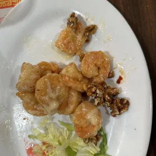 Honey Walnut Shrimp (we ate most of the dish prior to taking the pic)