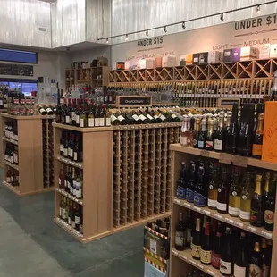 a wine store