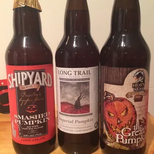 Pumpkin beer haul from Canton Crossing...