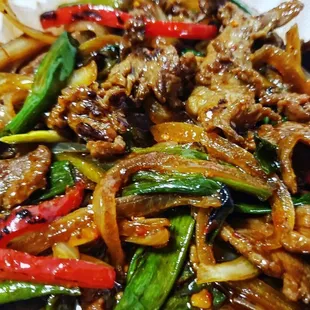 Sizzling Mongolian Beef