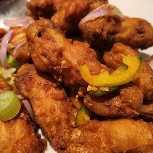Salt and Pepper Chicken Wings