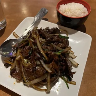 Mongolian beef