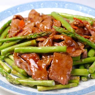 Beef asparagus