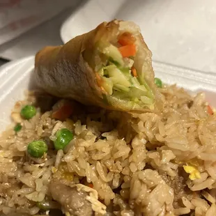 Vegetable spring roll