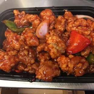 Orange chicken