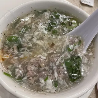 Minced Beef Soup