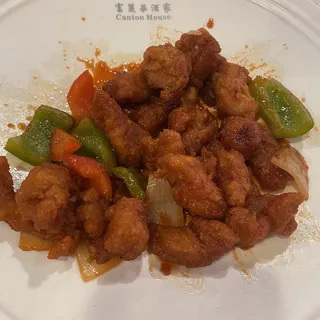 Sweet and Sour Chicken (Sauce on the Side)