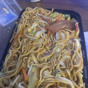 BBQ Pork Chow Mein