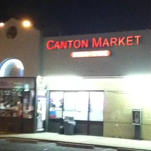 View from parking lot